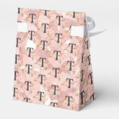 Buchstabe T Geschenkschachtel (Rückseite)