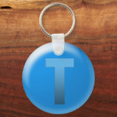 Buchstabe T Schlüsselanhänger (Vorderseite)