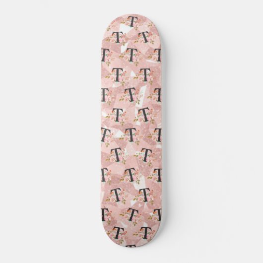 Buchstabe T Skateboard (Vorderseite)