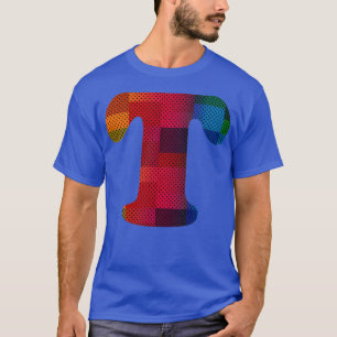 Buchstabe t Vintag T-Shirt