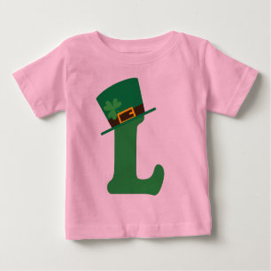 Buchstabe Tagesl Alphabet St. Patricks Baby T-shirt