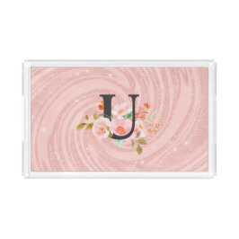 Buchstabe U Acryl Tablett