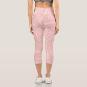 Buchstabe U Capri Leggings (Rückseite)