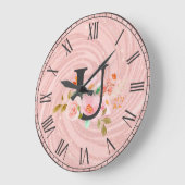 Buchstabe U Große Wanduhr (Winkel)