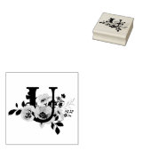 Buchstabe U Gummistempel (Stempel)