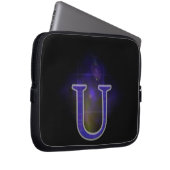 Buchstabe U Laptopschutzhülle (Vorne Rechts)