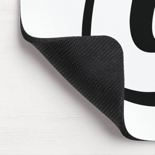 Buchstabe U Mousepad (Ecke)