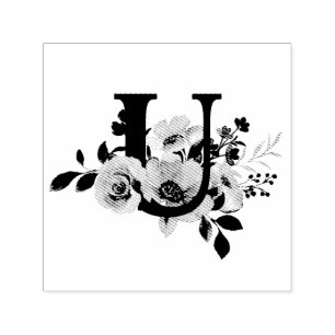 Buchstabe U Permastempel