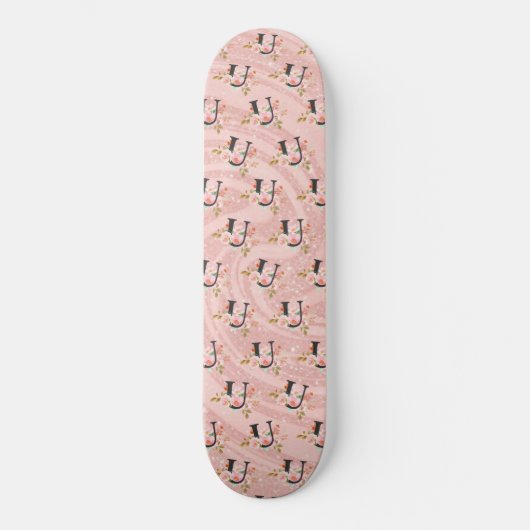 Buchstabe U Skateboard (Vorderseite)