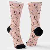 Buchstabe U Socken (Gewinkelt)