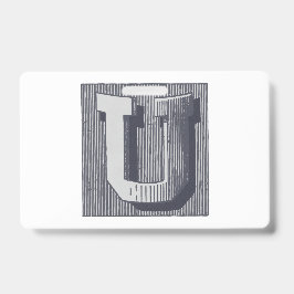 Buchstabe "U" Stickereien Ausweis