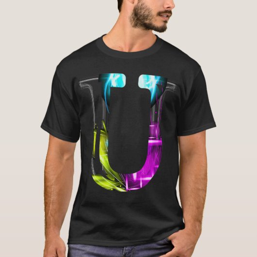 Buchstabe U T-Shirt (Vorderseite)