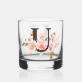 Buchstabe U Whiskyglas (Rückseite)