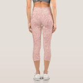 Buchstabe V Capri Leggings (Rückseite)