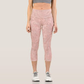 Buchstabe V Capri Leggings (Vorderseite)