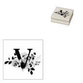 Buchstabe V Gummistempel (Stempel)