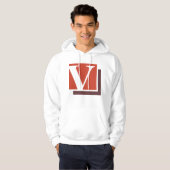 Buchstabe V Hoodie (Vorne ganz)