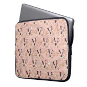 Buchstabe V Laptopschutzhülle (Vorderseite Links)