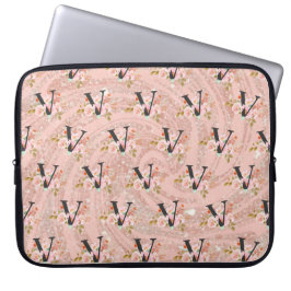 Buchstabe V Laptopschutzhülle