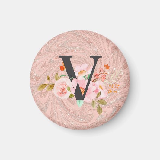 Buchstabe V Magnet (Vorne)