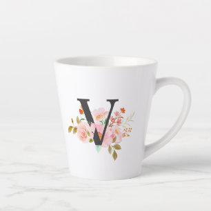 Buchstabe V Milchtasse