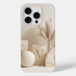 Buchstabe V Minimal Monogramm-Handyhülle – Ästheti Case-Mate iPhone Hülle