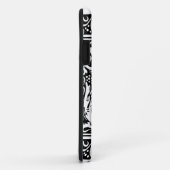 Buchstabe V Mittelalterliches Monogramm Jugendstil Case-Mate iPhone Hülle (Hinten/Rechts)