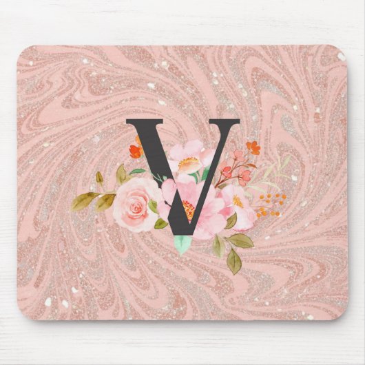 Buchstabe V Mousepad (Vorne)