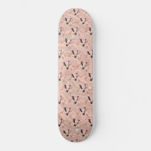 Buchstabe V Skateboard