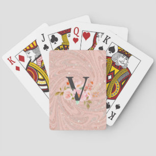 Buchstabe V Spielkarten
