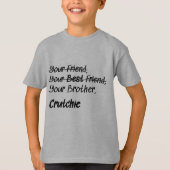 Buchstabe vom Schutz-Shirt T-Shirt (Vorderseite)