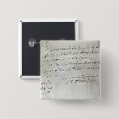 Buchstabe von George Frederick Handel Button (Vorne & Hinten)