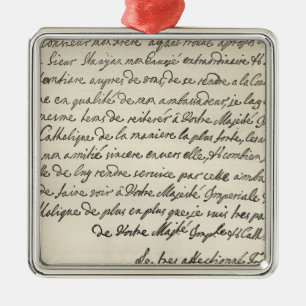 Buchstabe von George I zu Charles VI Ornament Aus Metall