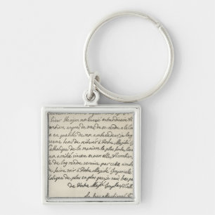 Buchstabe von George I zu Charles VI Schlüsselanhänger