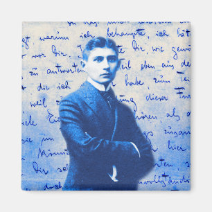 Buchstabe von Kafka Magnet