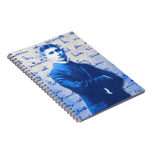 Buchstabe von Kafka Notizblock (Rechte Seite)