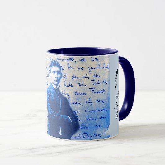 Buchstabe von Kafka Tasse (VorderseiteRechts)