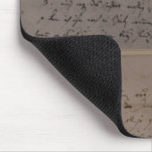 Buchstabe von Leopold Mozart Mousepad (Ecke)