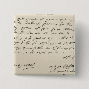 Buchstabe von Sir Francis Drake Button