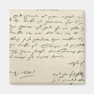 Buchstabe von Sir Francis Drake Magnet