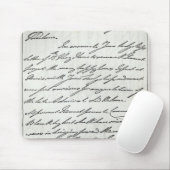 Buchstabe von William IV zu Dame Nelson Mousepad (Mit Mouse)