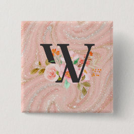 Buchstabe W Button