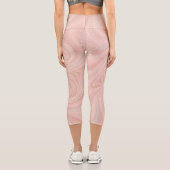 Buchstabe W Capri Leggings (Rückseite)