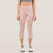 Buchstabe W Capri Leggings (Vorderseite)