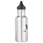 Buchstabe W Edelstahlflasche (Links)