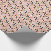 Buchstabe W Geschenkpapier (Ecke)