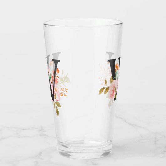 Buchstabe W Glas (Rechts)