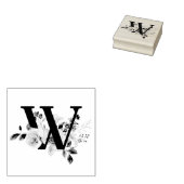 Buchstabe W Gummistempel (Stempel)