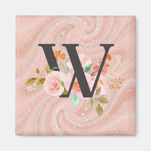 Buchstabe W Magnet (Vorne)