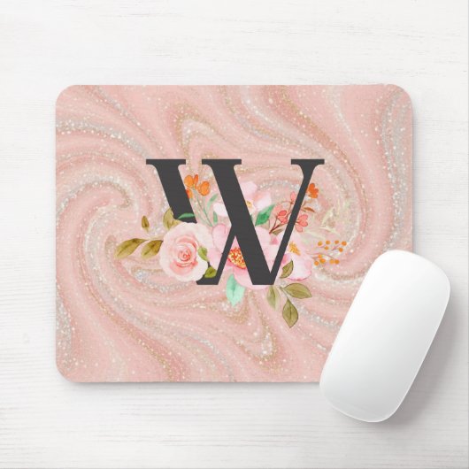 Buchstabe W Mousepad (Mit Mouse)